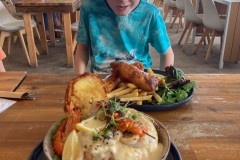 Leckeres Essen in Boat Harbour