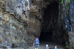 Eingang zu den Cathedral Caves