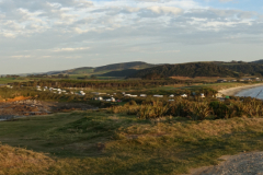 Die traumhafte Lage vom Campingplatz