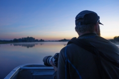 Yellow Water Cruise - warten auf den Sonnenaufgang