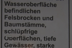 ... denn es gibt schlüpfrige Oberflächen :-)