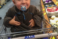 Wenn das Kind kalt hat, muss der Pulli vom Papi her