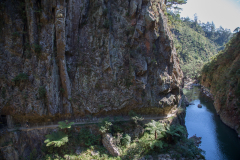 Karangahake Gorge - Ausblick auf die Schlucht