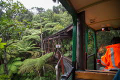 Driving Creek Railway - Doppelstockbrücke
