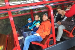 Noch haben wir ein breites Grinsen im Gesicht