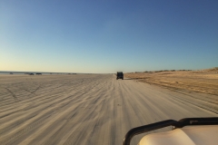 Cable Beach - offizielle Strasse in Broome