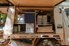 Stauraum auf der Fahrerseite