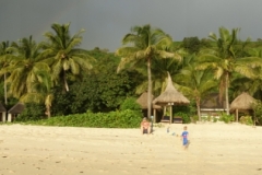 Strand vor der Türe