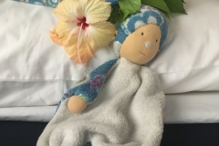 Die Putzfrau hat einen Gruss hinterlassen