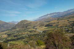 Henry's Sicht von der Crown Range Road