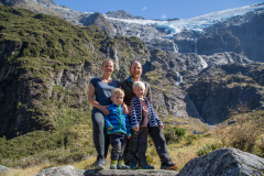 Selfie mit Gletscher