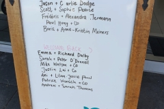 Nette Begrüssung bei Wilderness