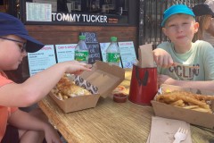 Fish & Chips in der Acland Street