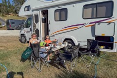 Frühstück in der Sonne