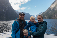 Traumwetter im Milford Sound