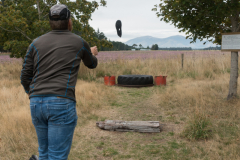 Gummistiefelweitwurf