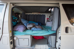 Wohnzimmer zum zweiten Schlafzimmer umfunktioniert