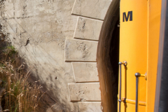 Taieri Gorge Railway, Tunneleinfahrt