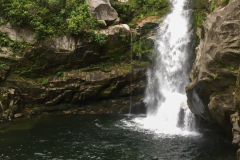 Wir werden nicht "Wasserfallmüde" - Wainui Falls