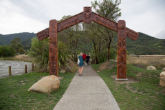 Startpunkt des Abel Tasman Coast Track