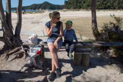 Mittagspause in der Torrent Bay