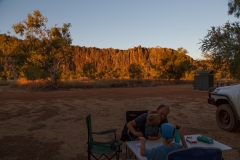 Camping am Windjana Gorge