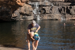 Bell Gorge - Fisch gefangen