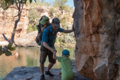 Manning Gorge - und dann auch noch klettern