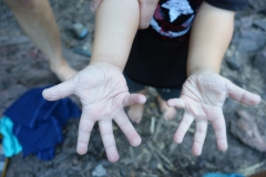 Zebedee Springs - die Hände sind wieder sauber