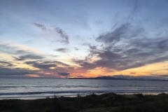 Sonnenaufgang am Tokerau Beach