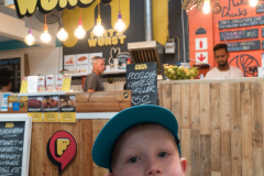 Hout Bay Market mit deutscher Wurst