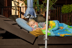 Zu warm um im Zimmer einzuschlafen