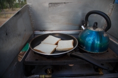 Unsere Pfanne ist auch ein Toaster, aber Toast bleibt Toast und schmeckt nicht!