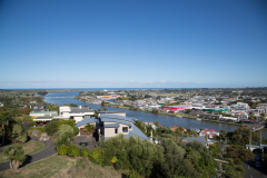 Blick vom Durie Hill Wanganui