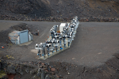 die Schneekanonen stehen bereit