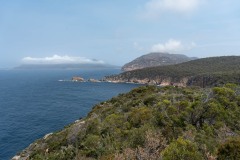 Aussicht vom Cape Tourville Richtung Wineglass Bay