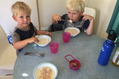 Am letzten Tag kocht sie endlich unser Lieblingsessen - Milchreis