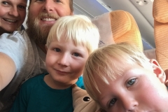 Ein letztes Familienselfie