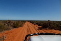 Sandpiste im Francois Peron Nationalpark