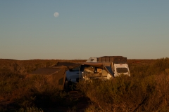 Unser Camp in Bottle Bay