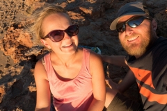 Sonnenuntergang am Strand