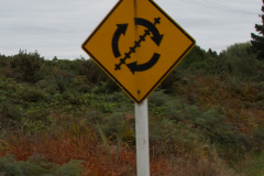 Seltsame Strassenschilder