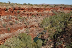 Fortescue Falls von oben