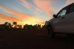 Sonnenaufgang im Millstream Chichester
